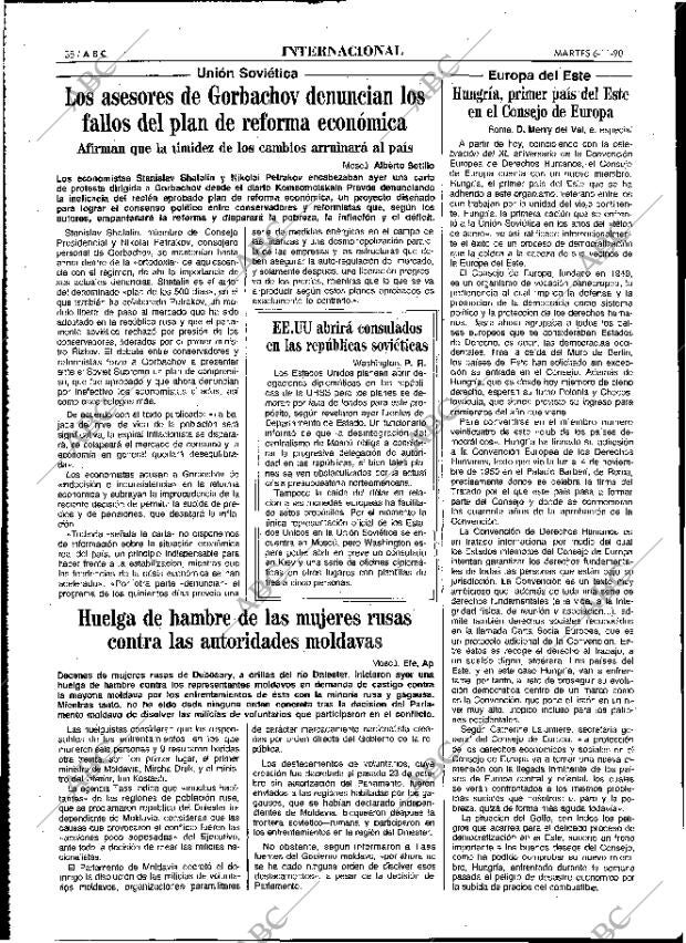 ABC MADRID 06-11-1990 página 38