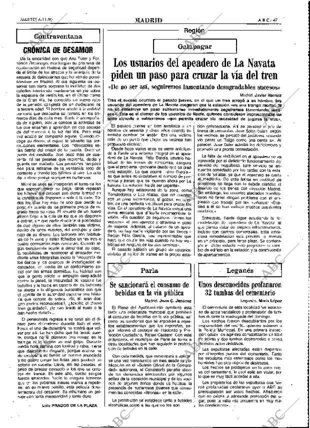 ABC MADRID 06-11-1990 página 47