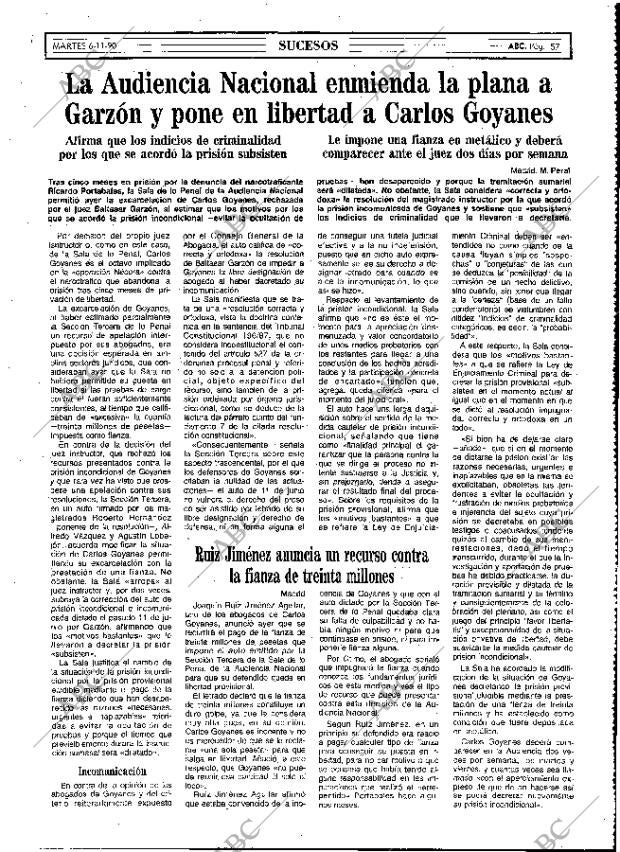 ABC MADRID 06-11-1990 página 57