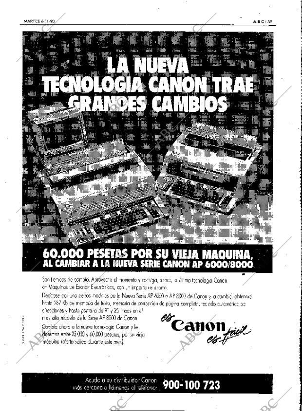 ABC MADRID 06-11-1990 página 69