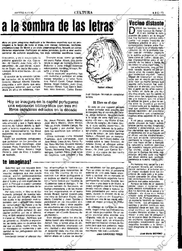 ABC MADRID 06-11-1990 página 73