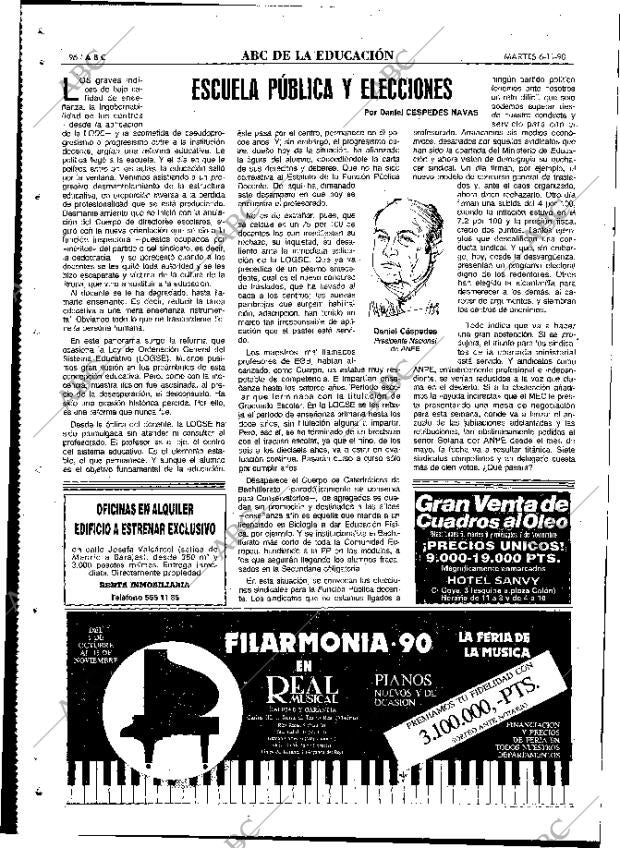 ABC MADRID 06-11-1990 página 96