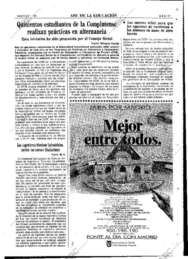ABC MADRID 06-11-1990 página 97