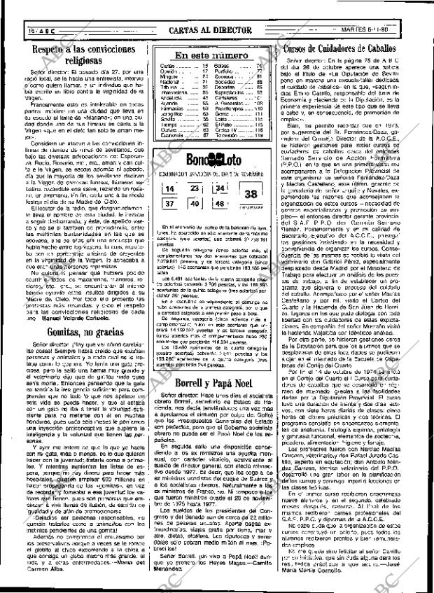 ABC SEVILLA 06-11-1990 página 16