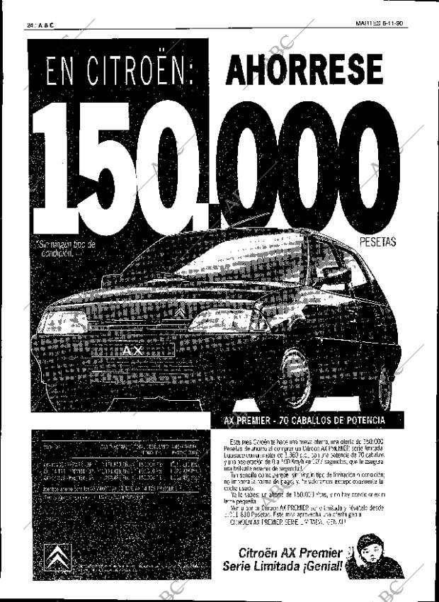 ABC SEVILLA 06-11-1990 página 24