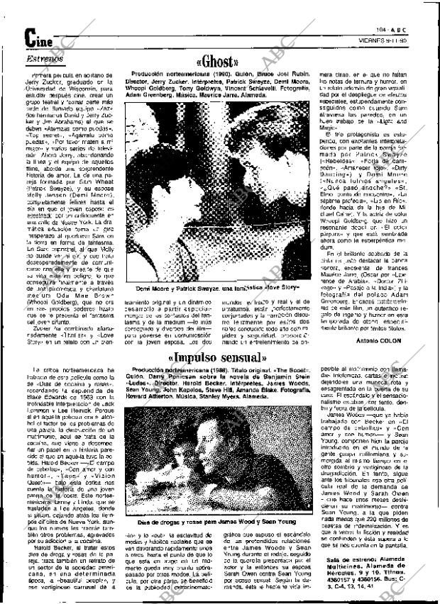 ABC SEVILLA 09-11-1990 página 104