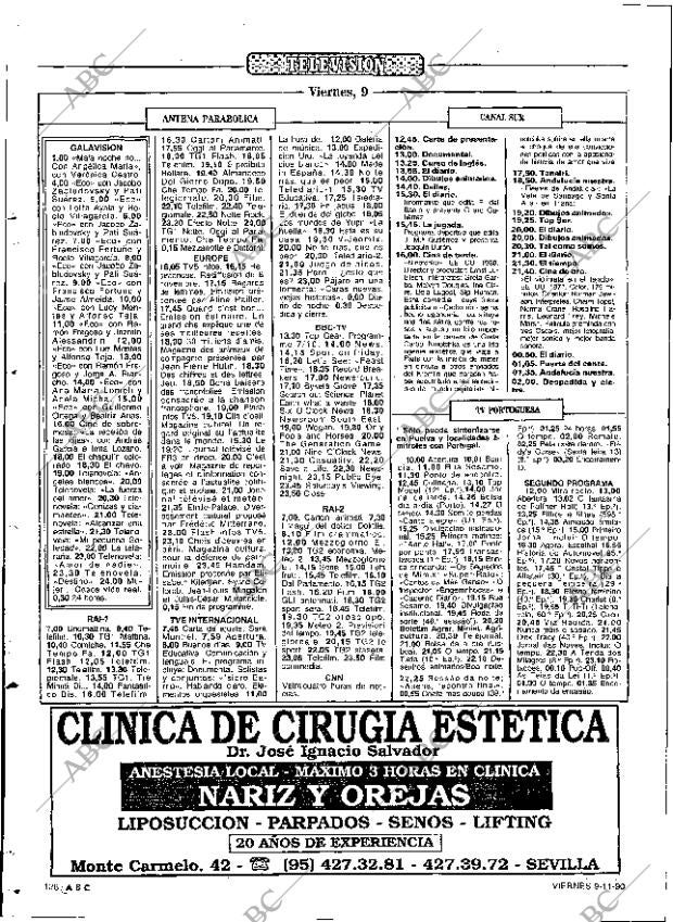 ABC SEVILLA 09-11-1990 página 126