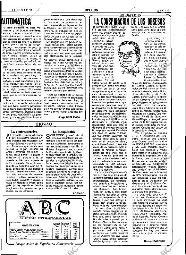 ABC SEVILLA 09-11-1990 página 17