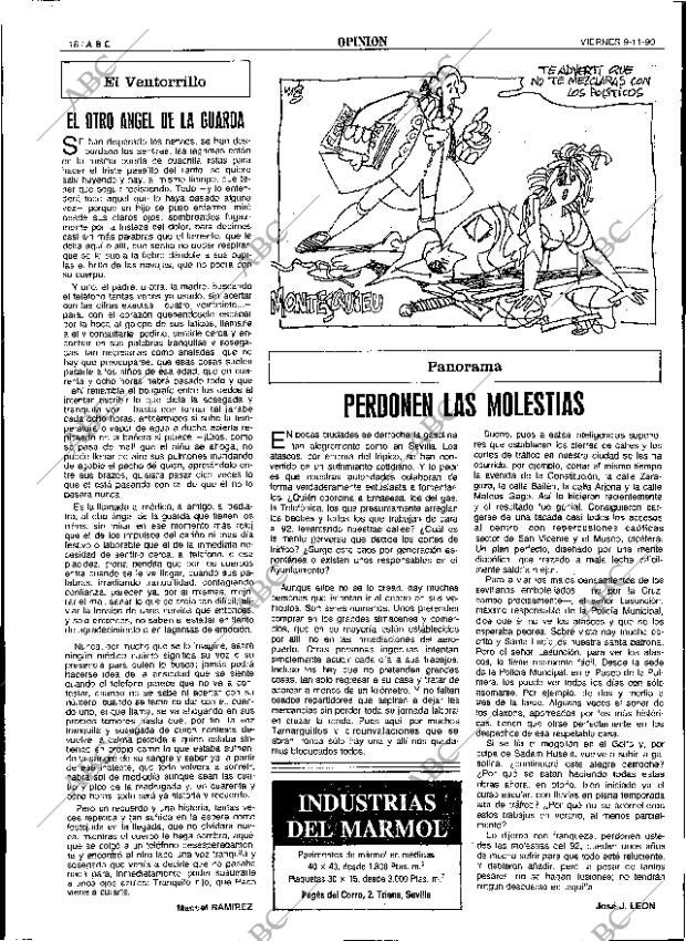 ABC SEVILLA 09-11-1990 página 18