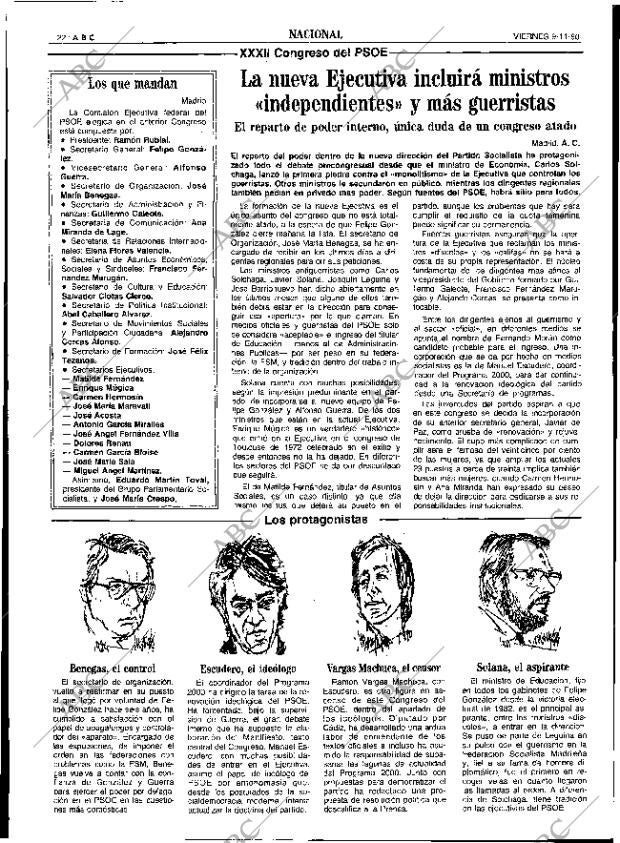 ABC SEVILLA 09-11-1990 página 22