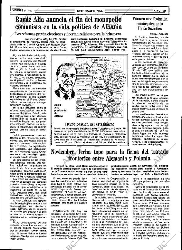 ABC SEVILLA 09-11-1990 página 29