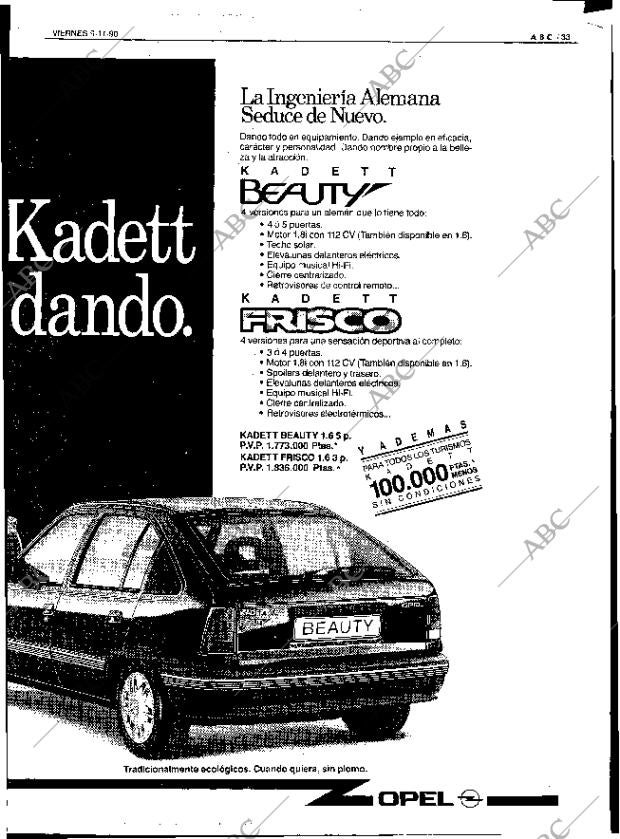 ABC SEVILLA 09-11-1990 página 33