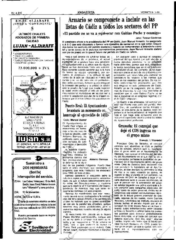 ABC SEVILLA 09-11-1990 página 38