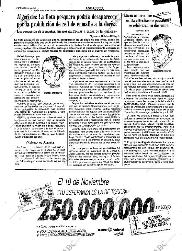 ABC SEVILLA 09-11-1990 página 41