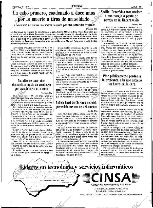 ABC SEVILLA 09-11-1990 página 85