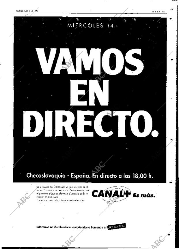 ABC MADRID 11-11-1990 página 115