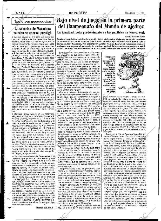 ABC MADRID 11-11-1990 página 118