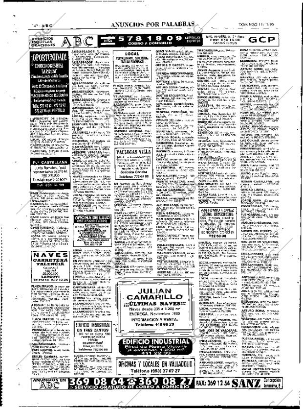 ABC MADRID 11-11-1990 página 142