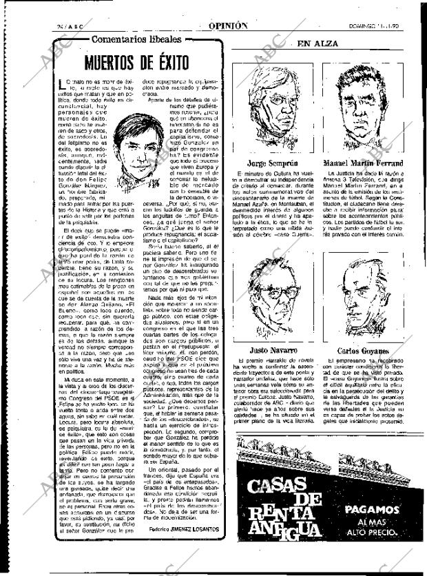 ABC MADRID 11-11-1990 página 24