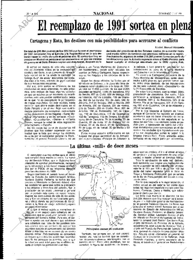 ABC MADRID 11-11-1990 página 32