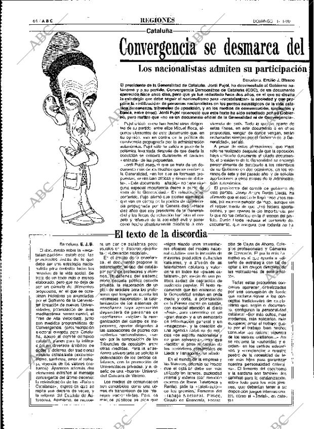 ABC MADRID 11-11-1990 página 64