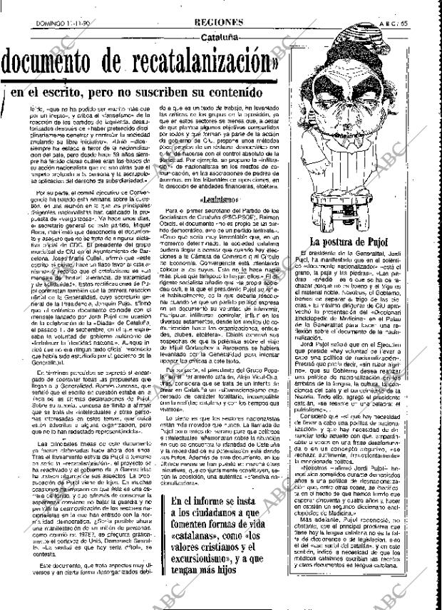 ABC MADRID 11-11-1990 página 65