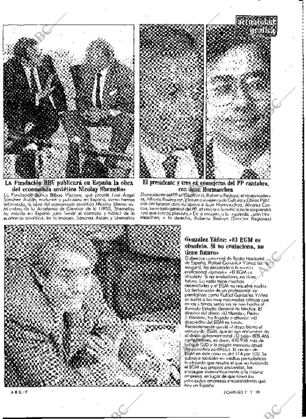 ABC MADRID 11-11-1990 página 9