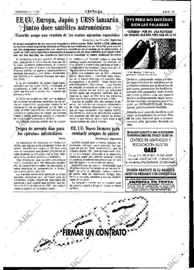ABC MADRID 11-11-1990 página 99