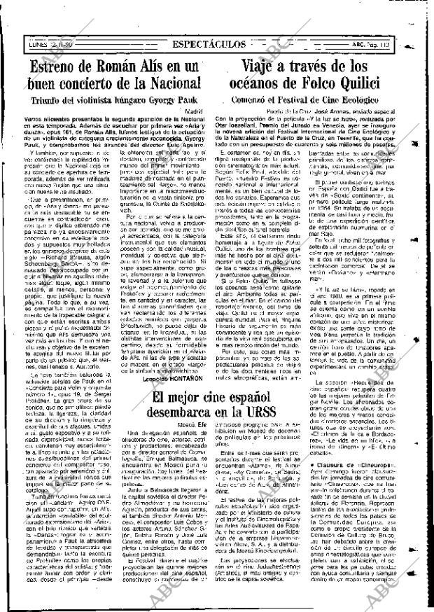 ABC MADRID 12-11-1990 página 113