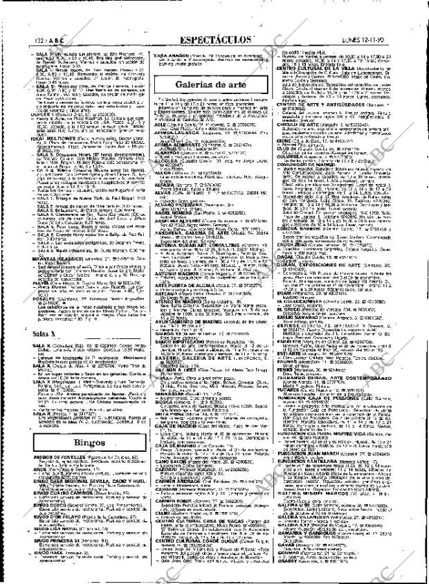 ABC MADRID 12-11-1990 página 122