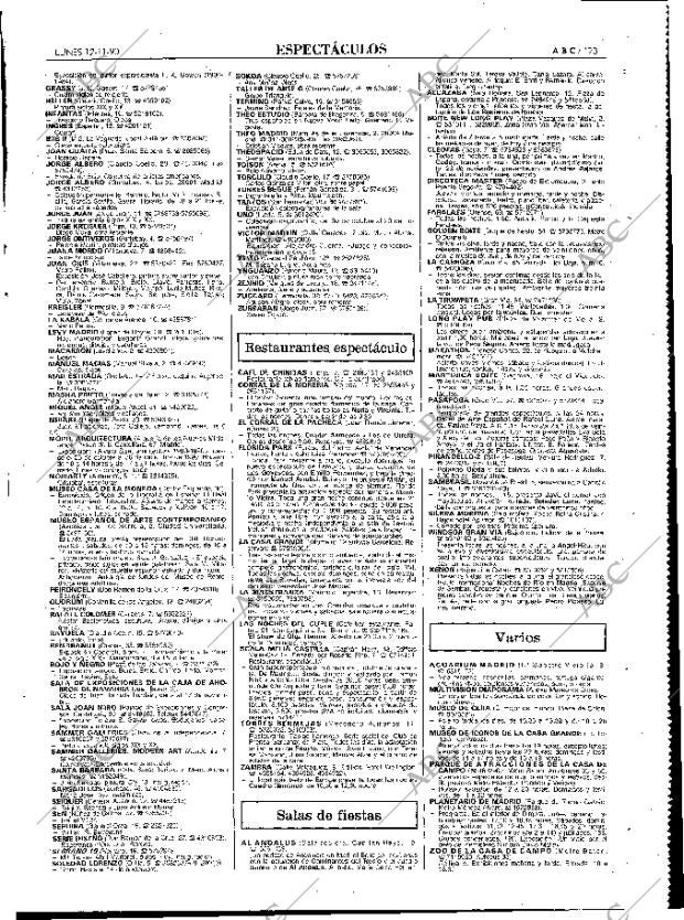 ABC MADRID 12-11-1990 página 123