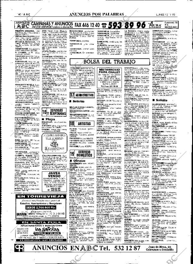 ABC MADRID 12-11-1990 página 140