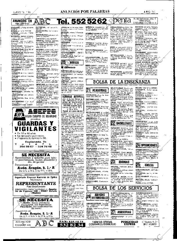 ABC MADRID 12-11-1990 página 141