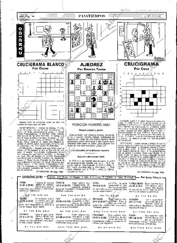 ABC MADRID 12-11-1990 página 144