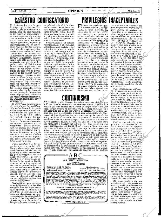 ABC MADRID 12-11-1990 página 19