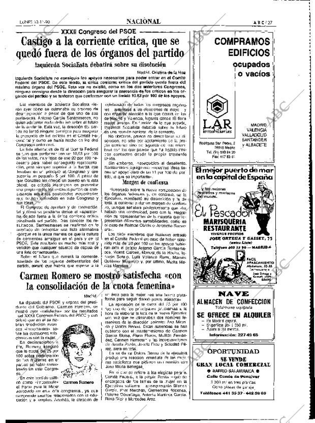 ABC MADRID 12-11-1990 página 27