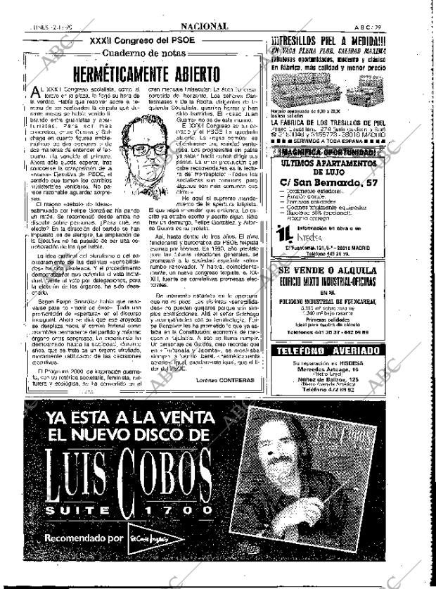 ABC MADRID 12-11-1990 página 29