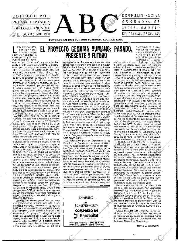 ABC MADRID 12-11-1990 página 3