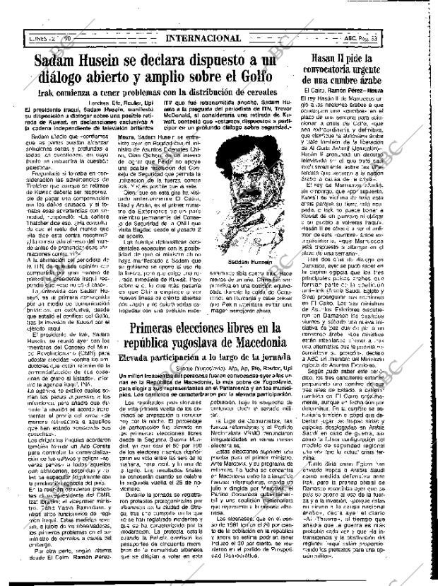ABC MADRID 12-11-1990 página 33