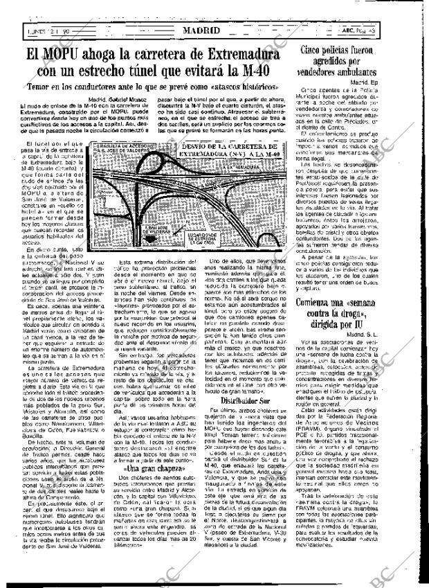 ABC MADRID 12-11-1990 página 43