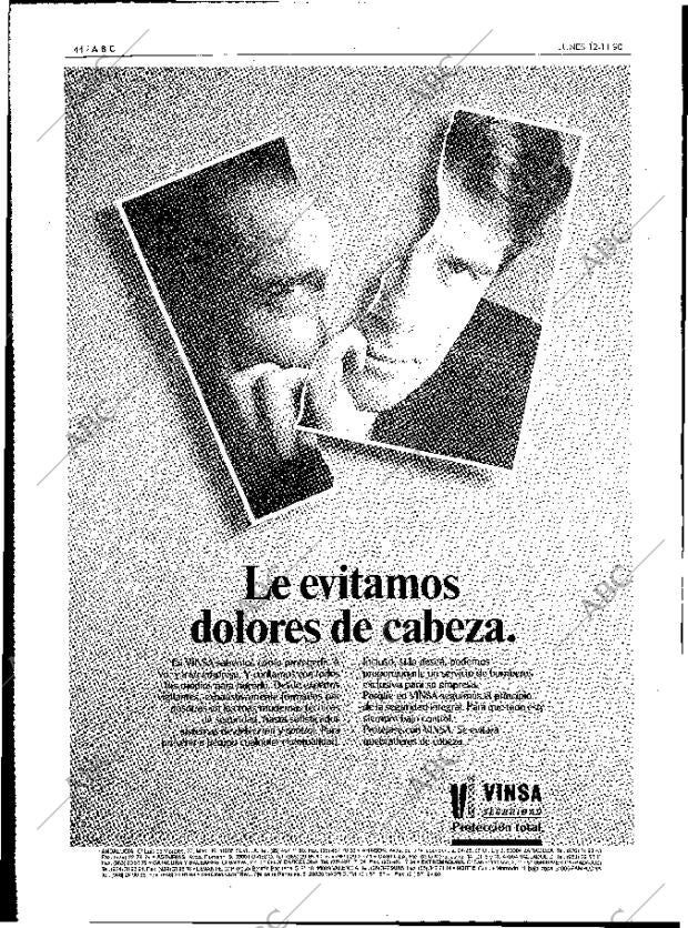 ABC MADRID 12-11-1990 página 44