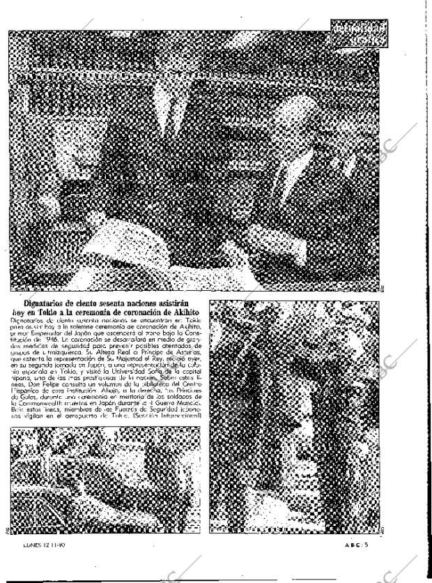 ABC MADRID 12-11-1990 página 5