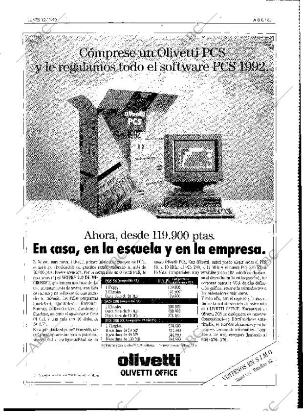 ABC MADRID 12-11-1990 página 65