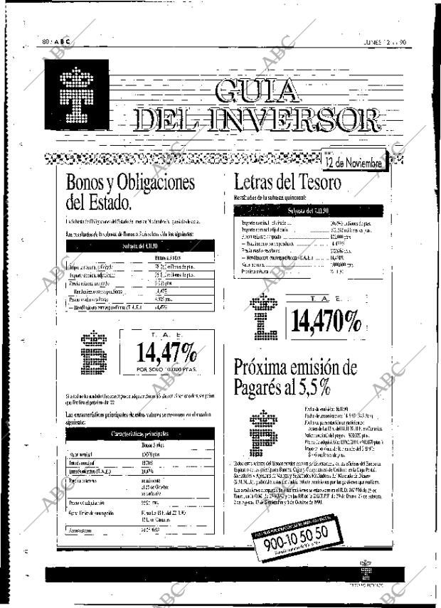 ABC MADRID 12-11-1990 página 80