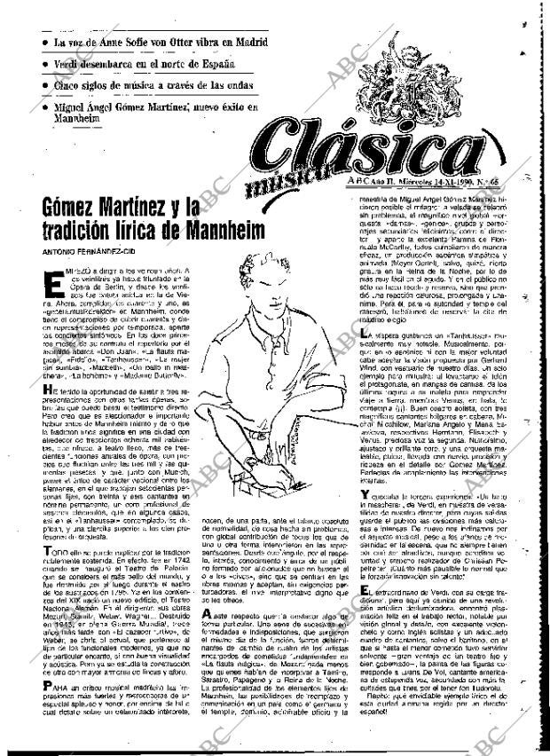 ABC MADRID 14-11-1990 página 101