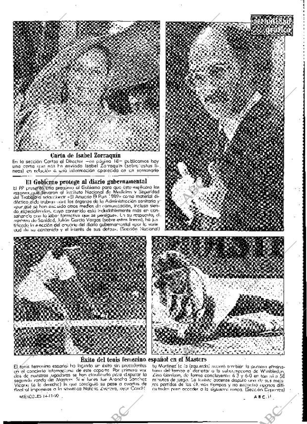 ABC MADRID 14-11-1990 página 11