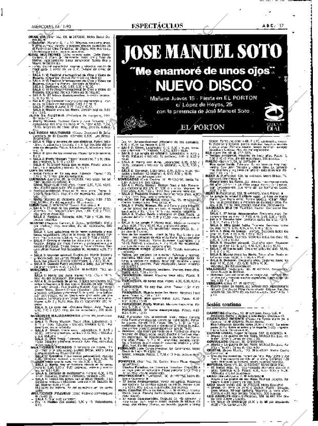 ABC MADRID 14-11-1990 página 117
