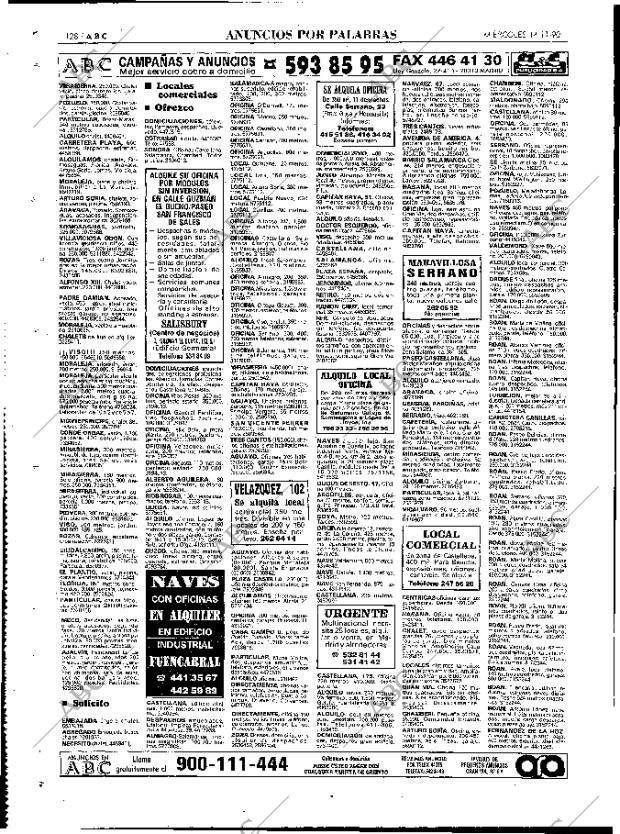ABC MADRID 14-11-1990 página 128
