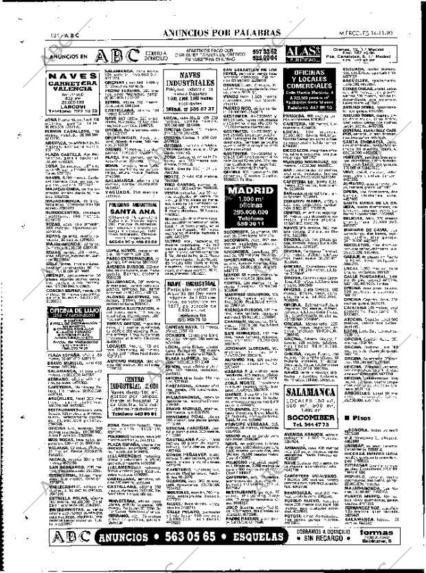 ABC MADRID 14-11-1990 página 134
