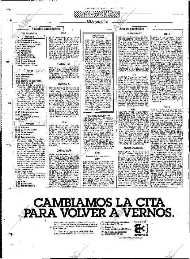 ABC MADRID 14-11-1990 página 150